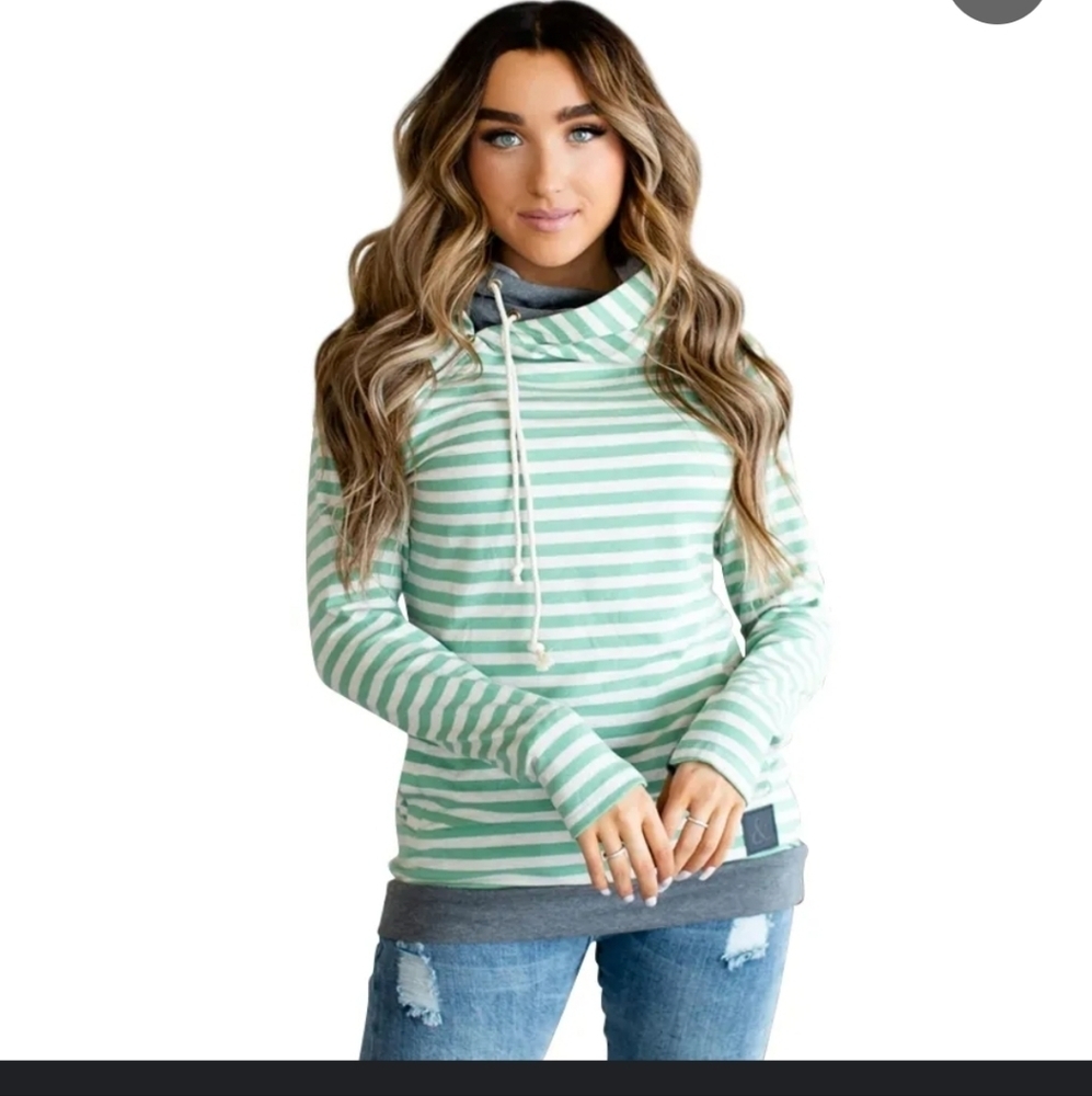 Ampersand Ave double hooded sweater size XXXL